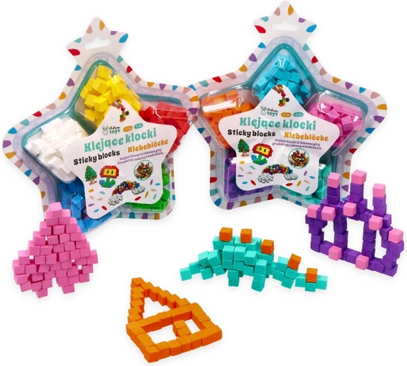 Cubes adhérents sensoriels Adam Toys