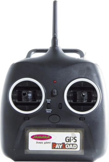 Commande confortable en 2,4 GHz et modes de vol d’action