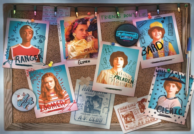 Puzzle de 1000 pièces Compact Stranger Things