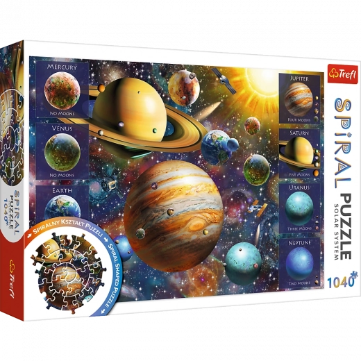 puzzle spiral système solaire 1040 pièces