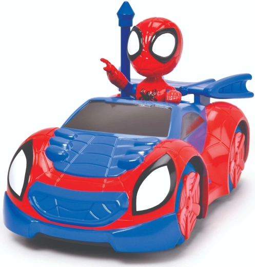 Voiture héroïque avec Spidey