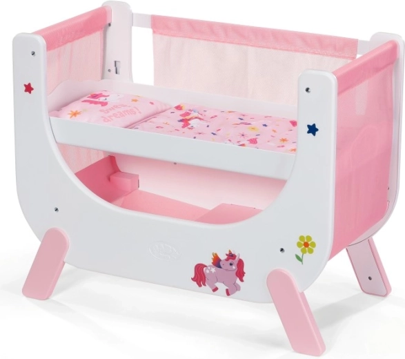 Lit bébé BABY born avec licorne