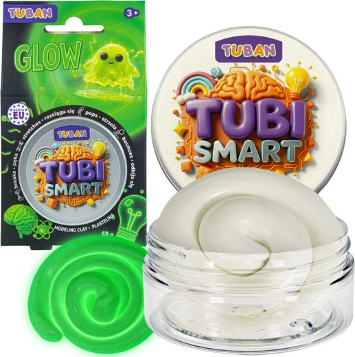 Pâte à modeler lumineuse Tubi Smart Glow