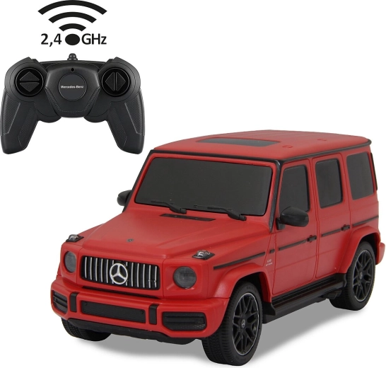 Voiture RC Jamara Mercedes-Benz AMG G 63 1:24 2,4 GHz rouge - 1 pièce