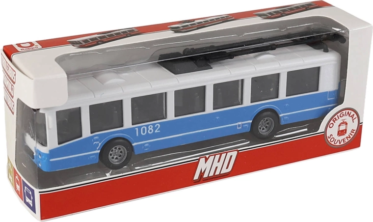 Apparence typique d’un trolleybus urbain