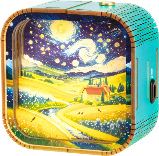 2Kids Toys puzzle 3D en bois lampe Paysage sous les étoiles - 1 pièce