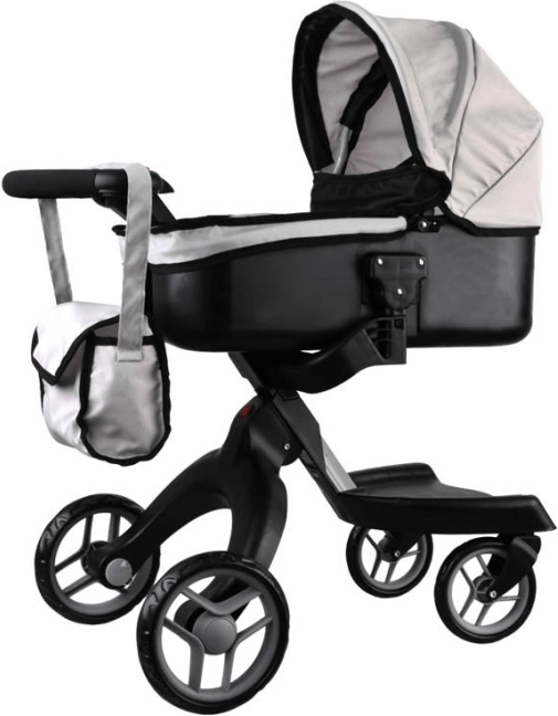 Poussette moderne pour poupées – Beige