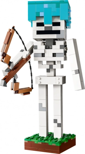 Figurine de squelette Minecraft articulée