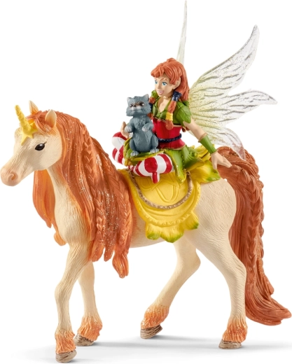 Marween avec une licorne scintillante