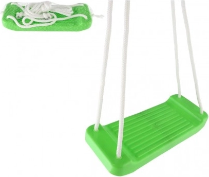 Balançoire planche en plastique 44 × 17 cm, charge 60 kg – Vert