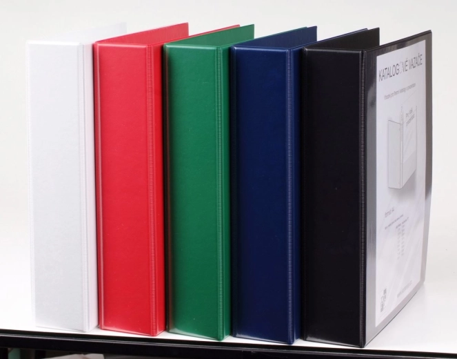 Classeur catalogue A4 à anneaux en D Classic assorti