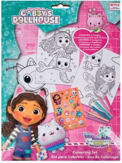 Kit de dessin créatif La Maison magique de Gabby