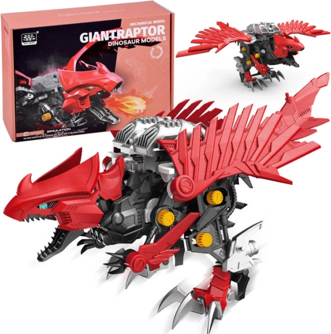 Raptor bionique – modèle articulé à assembler