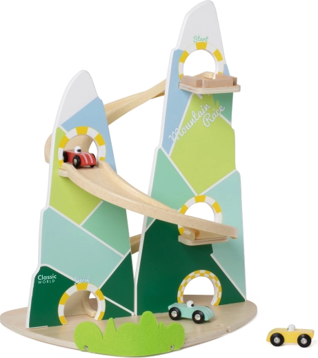 Circuit de montagne pour les petits coureurs