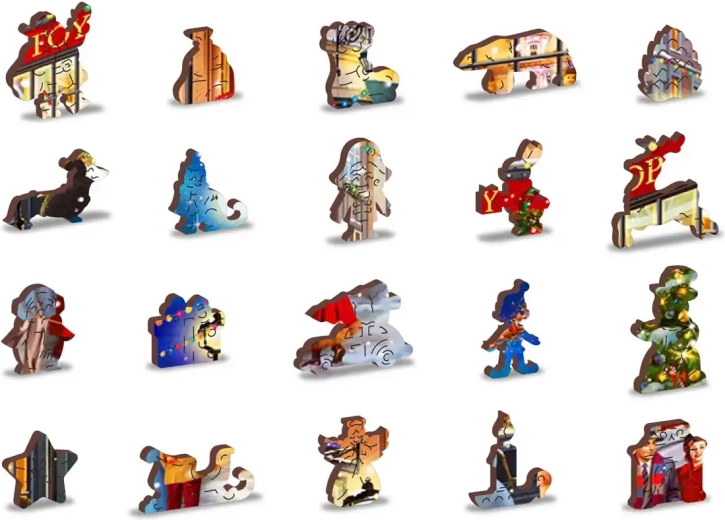 Pièces “whimsy” en bois uniques