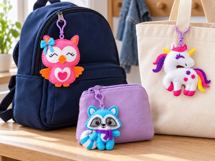 Porte-clés pour sac à dos, sac ou clés