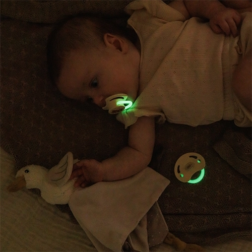 Tranquillité nocturne grâce à la poignée phosphorescente