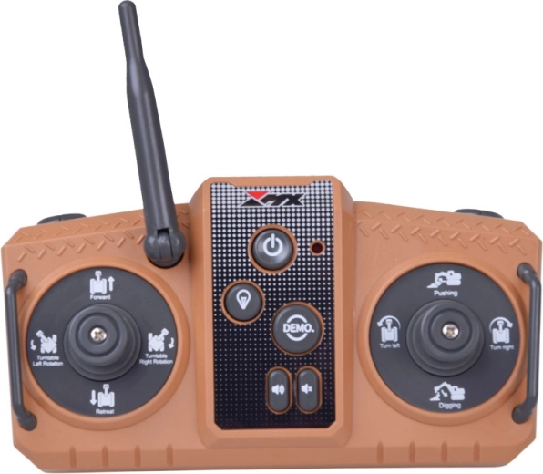 Contrôle fluide 2,4 GHz avec bouton DEMO