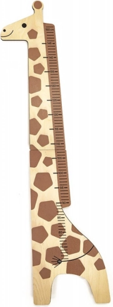 Toise pour enfants en forme de girafe par Baja