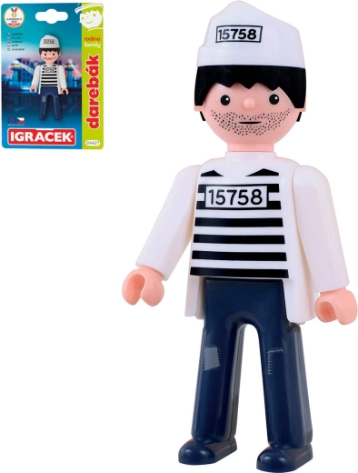 EFKO Igráček MultiGO malfaiteur figurine articulée sur carte - 1 pièce