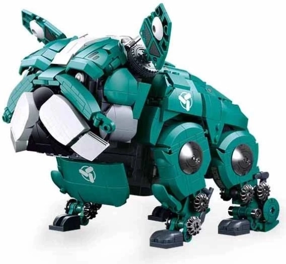 Sluban bulldog mécanique – kit de construction vert