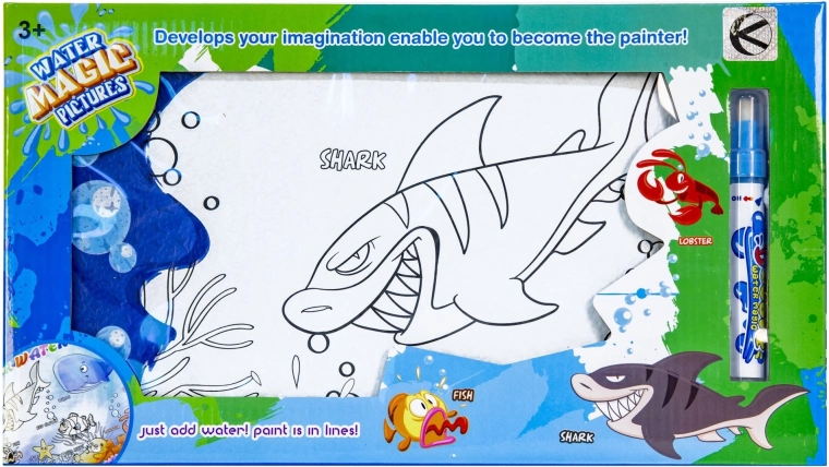 Tapis éducatif à eau pour dessiner et peindre - 1 pièce
