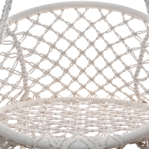 Assise ronde confortable avec tressage ajouré