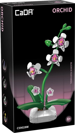 CADA kit de construction orchidée 25,4 cm - 1 pièce