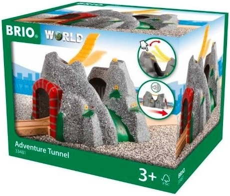 Tunnel avec pont et sons