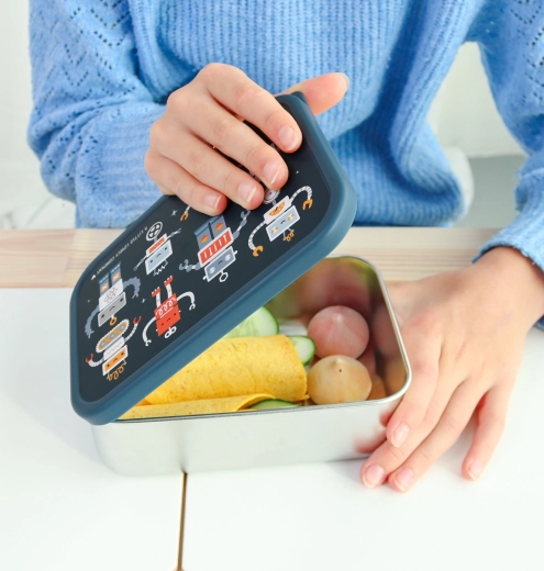 Boîte à goûter résistante pour l’école et les déplacements