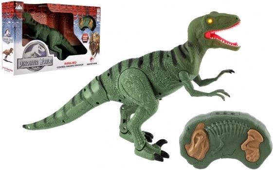 Dinosaure marcheur Velociraptor avec télécommande