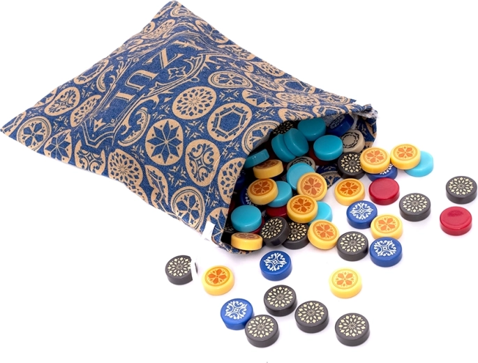 Sac pratique pour les tuiles et mise en place claire