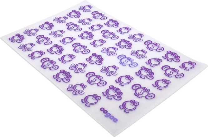 Set de table en silicone pour enfants Oogaa violet
