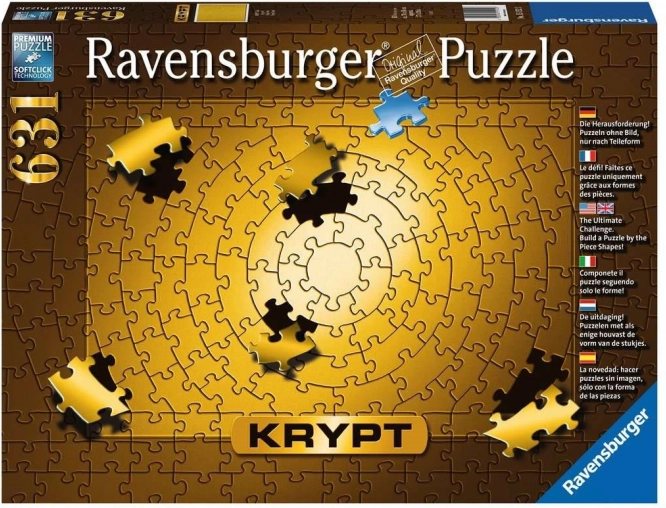 Ravensburger Puzzle Krypt édition or 631 pièces