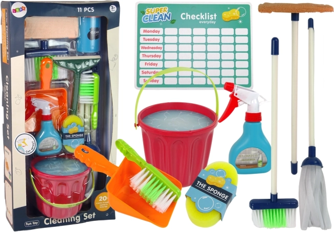 Ensemble De Nettoyage 11 Pièces Pour Enfants