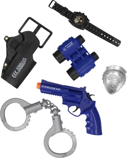 Équipement complet pour jouer au policier
