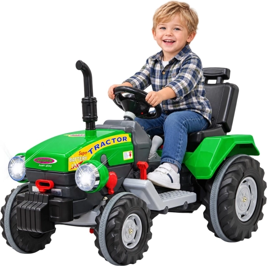 Tracteur électrique pour enfants JAMARA Power Drag vert 12 V