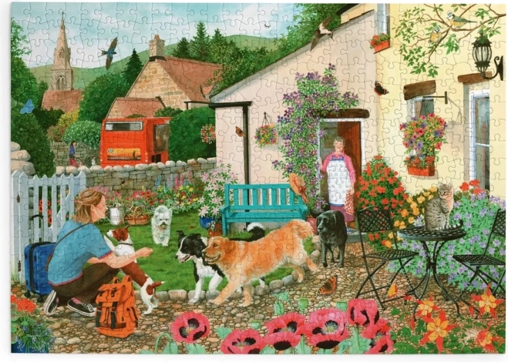 House of Puzzles Comité d'accueil – puzzle de 500 grandes pièces