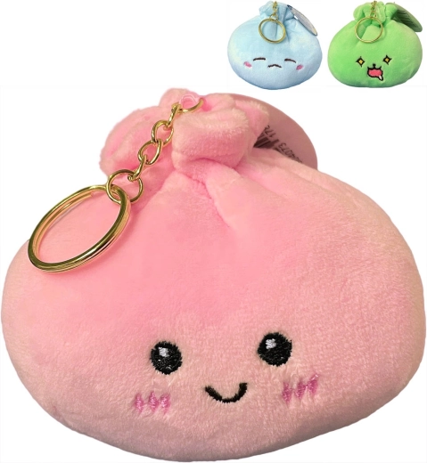 Boazi porte-clés peluche pierogi avec pouet 10 cm - 1 pièce