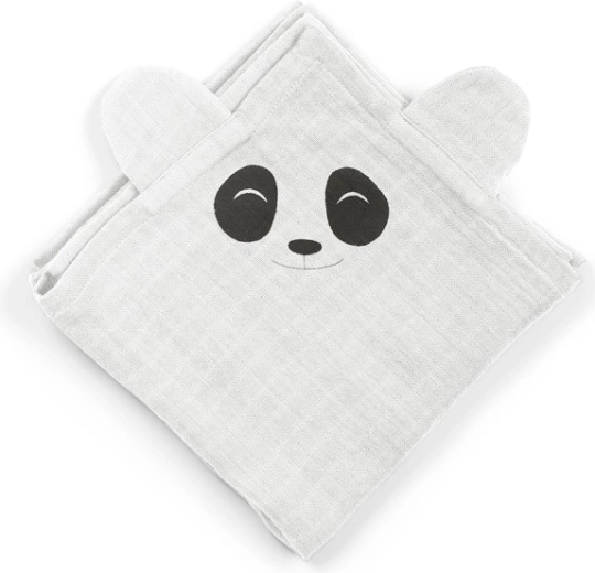 NuuRoo Bjork langes en mousseline panda white onyx (2 pcs)