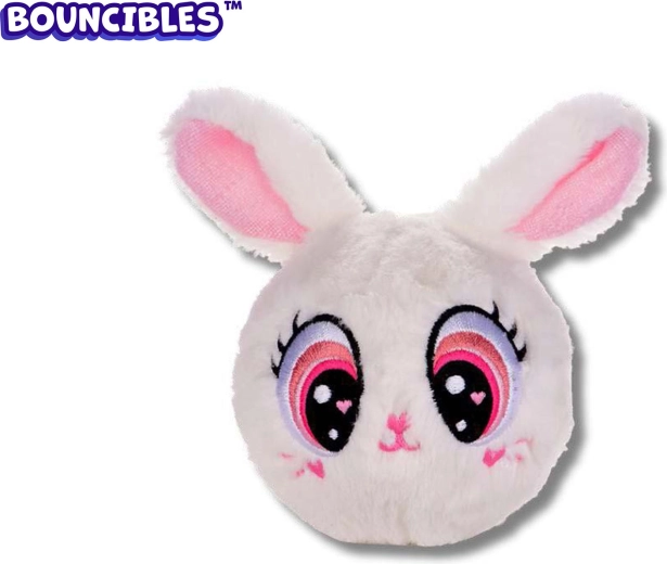 Balle rebondissante en peluche Evie 8 cm Bouncibles