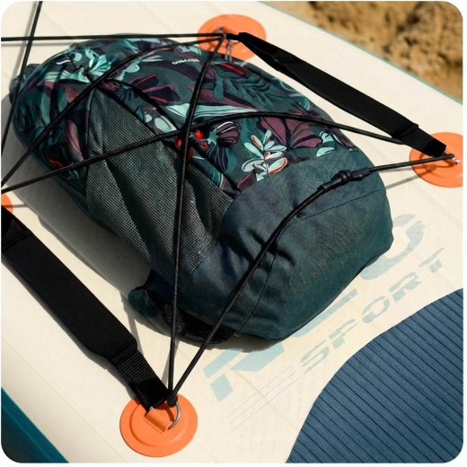 Filet bungee pratique pour l’équipement sur le pont