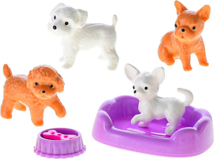 4 adorables chiens pour encore plus de plaisir