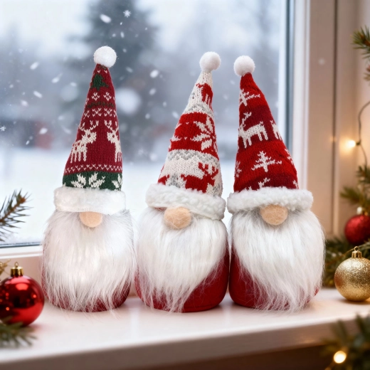 Lutin scandinave de Noël 28 cm - 1 pièce