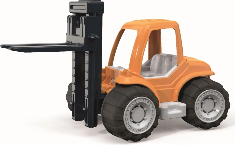 Conduite stable grâce aux grandes roues caoutchoutées