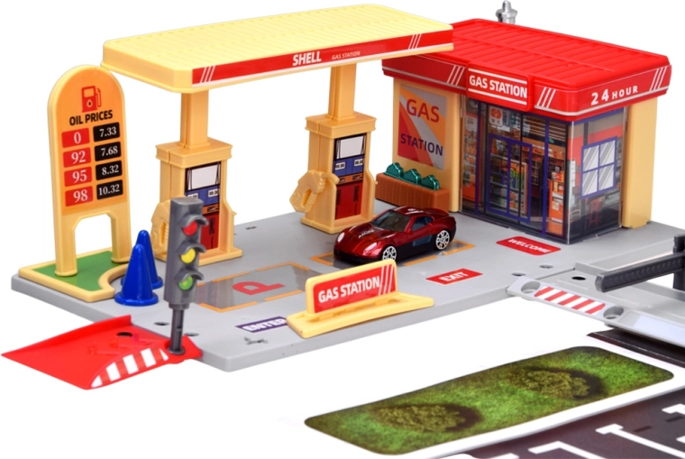 Station-service pour un jeu réaliste