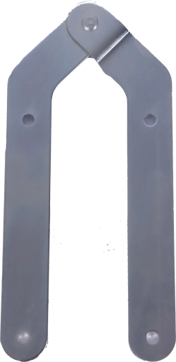 charnière d’échelle de peintre 200 mm galvanisée (1 paire)