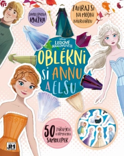 JIRI MODELS Habille-toi : livre d'autocollants La Reine des neiges 2