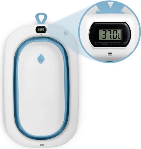 Thermomètre électronique avec écran LCD lumineux et bouchon de sécurité