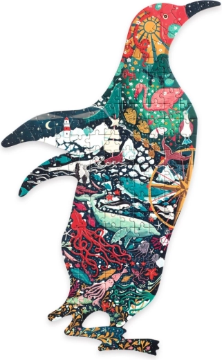 Puzzle découpé à la forme, style Puzz’Art